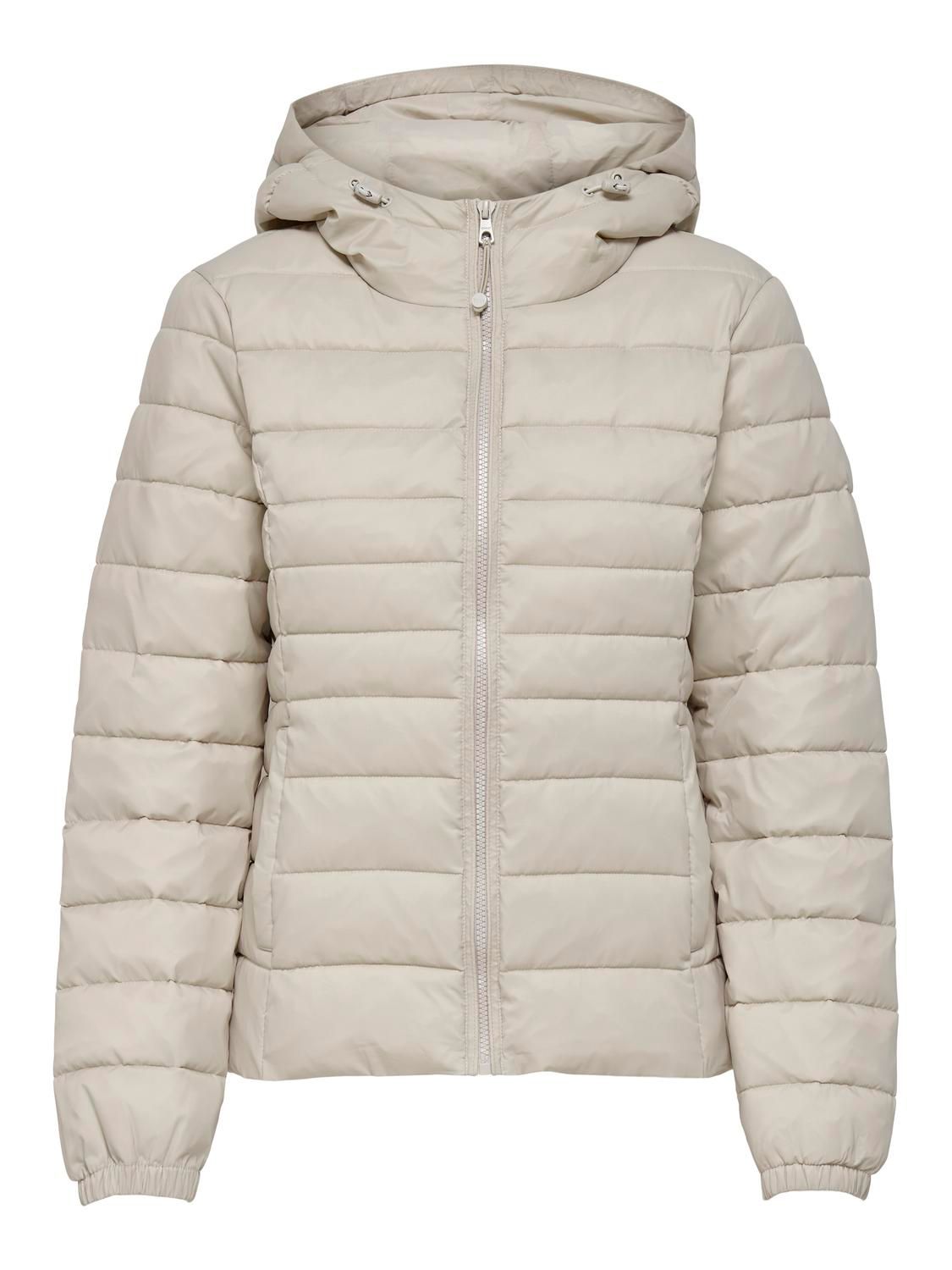 ONLTAHOE HOOD JACKET OTW NOOS Pumice Stone