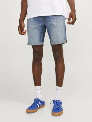 JJIRICK JJBLAIR SHORTS GE 702 SN Blue Denim
