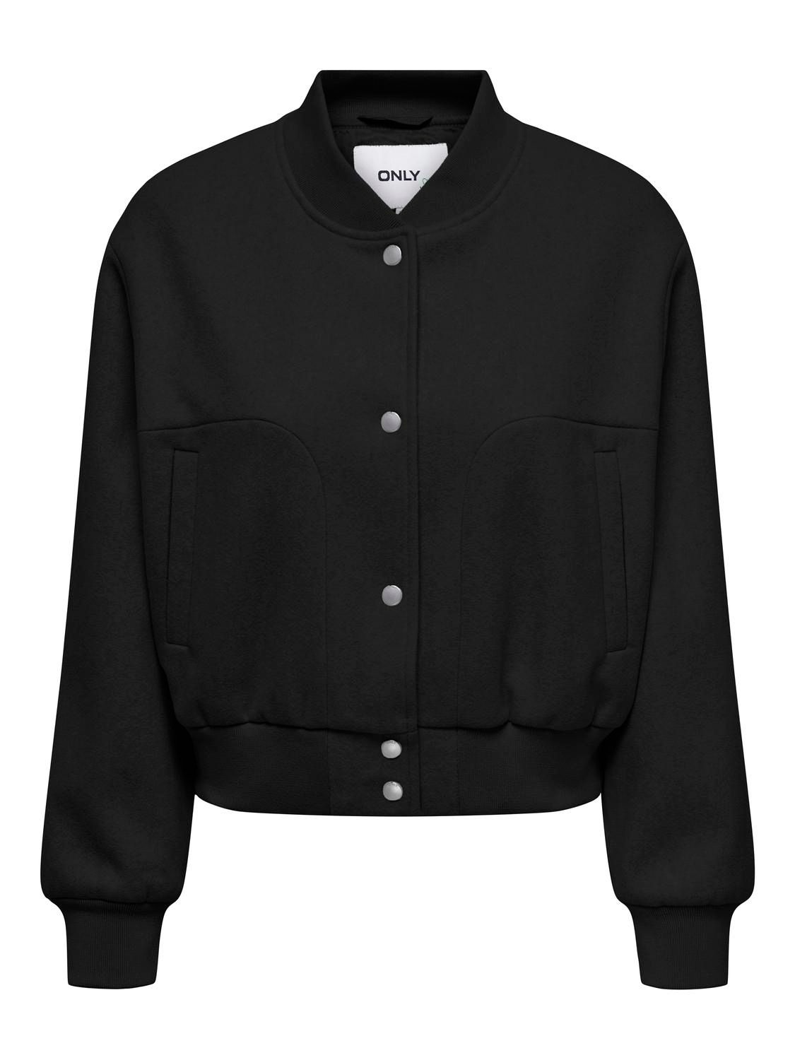 ONLNANCY LIFE SHORT BOMBER CC OTW Black
