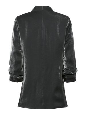 PCBOSELLA 3/4 SHINY BLAZER NOOS BC Black
