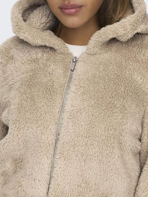 ONLNEWANNA CONTACT SHERPA JKT OTW NOOS Humus