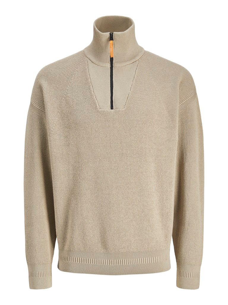 JCOOUTDOOR KNIT HALF ZIP HIGH NECK SN Crockery