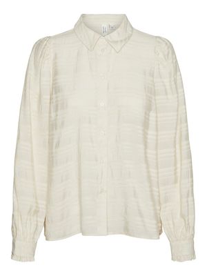 VMTAYLOR L/S SHIRT WVN BTQ Birch