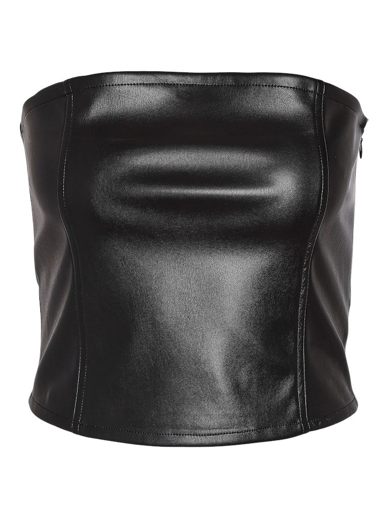NMGIA PU S/L TUBE TOP WVN Black