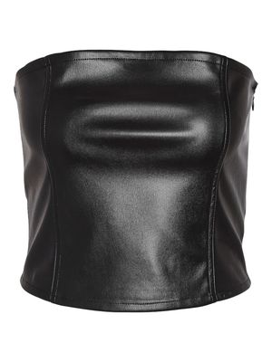 NMGIA PU S/L TUBE TOP WVN Black
