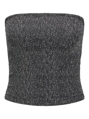 JXSIGGA GLITTER BANDEAU TOP JRS Silver