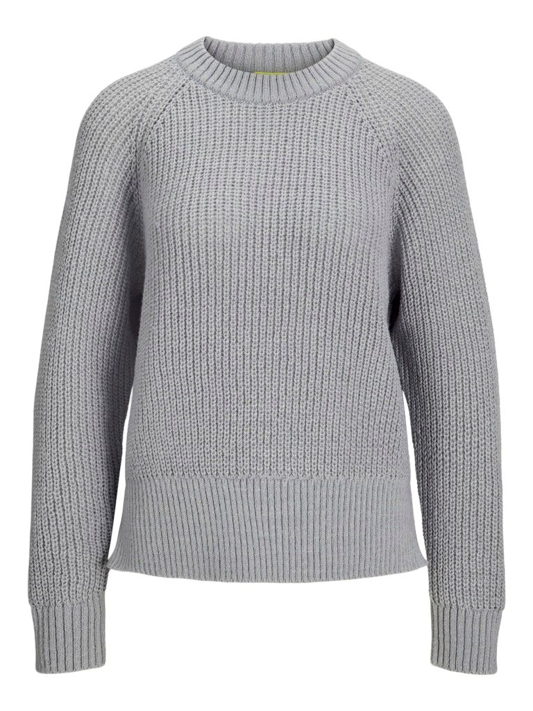 JXCAROLINA CREW NECK KNIT Light Grey Melange