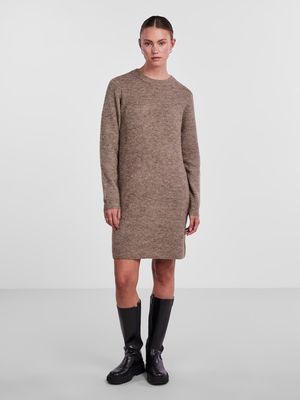 PCELLEN LS O-NECK KNIT DRESS NOOS BC Fossil