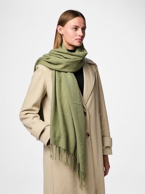 PCKIAL NEW LONG SCARF NOOS BC Deep Lichen Green