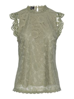 PCOLLINE SL LACE TOP NOOS Tea