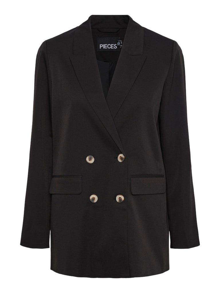 PCTHELMA LS OVERSIZE BLAZER NOOS Black