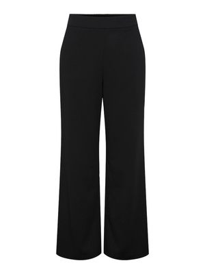 PCNULA HW WIDE PANTS NOOS Black