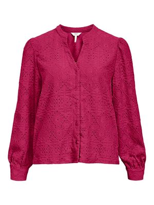OBJFEODORA MARIKA L/S SHIRT NOOS Sangria/Col