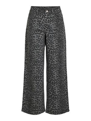 VICHIA NEW LEOPARD JEANS Poppy Seed/LEOPARD