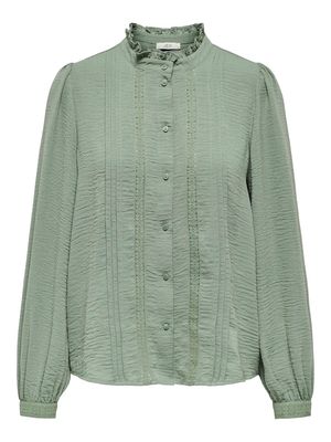 JDYELLIS L/S LACE SHIRT WVN NOOS Sea Spray