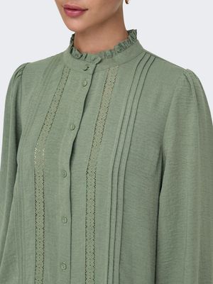 JDYELLIS L/S LACE SHIRT WVN NOOS Sea Spray