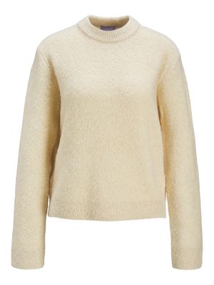 JXLESLIE CREW NECK KNIT Bone White