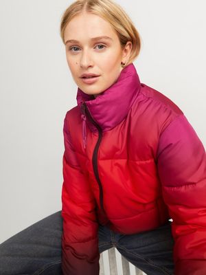 JXIRIS PUFFER JACKET OTW SN Fuchsia Red/GRADIENT