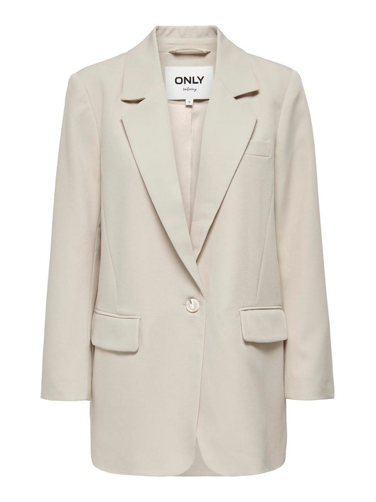 ONLLANA-BERRY L/S OVS BLAZER TLR NOOS Pumice Stone