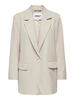 ONLLANA-BERRY L/S OVS BLAZER TLR NOOS Pumice Stone