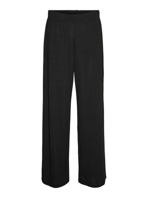 VMKANVA NW GLITTER WIDE PANT JRS Black-BLACK LUREX