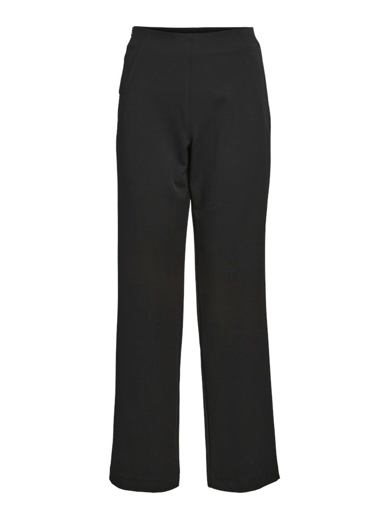 OBJLISA BELLE HW WIDE PANT NOOS Black