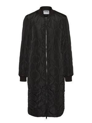 NMSILJE QUILTED LONG L/S JACKET Black