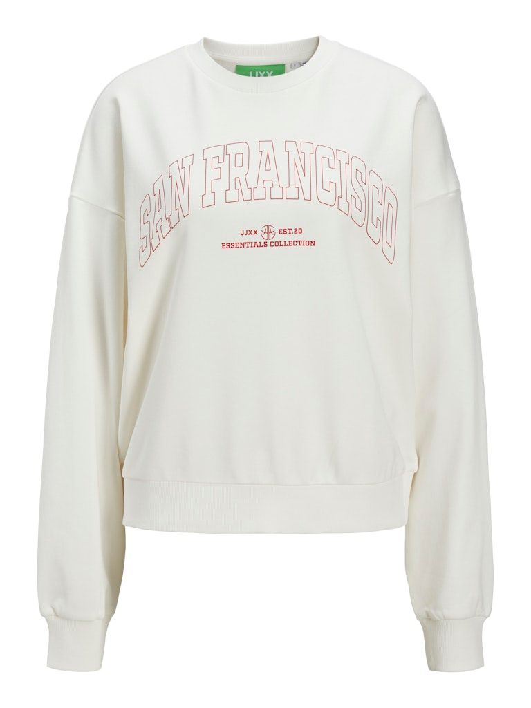 JXMERLE SPRING RLX SHORT LS CREW SWT Vanilla Ice-SAN FRANCISCO
