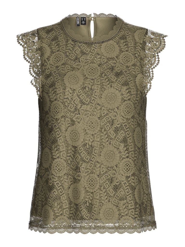 PCOLLINE SL LACE TOP NOOS Mermaid