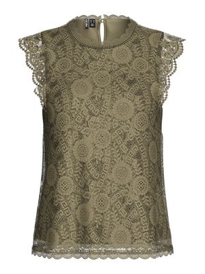 PCOLLINE SL LACE TOP NOOS Mermaid