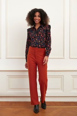 Print blouse wyber
