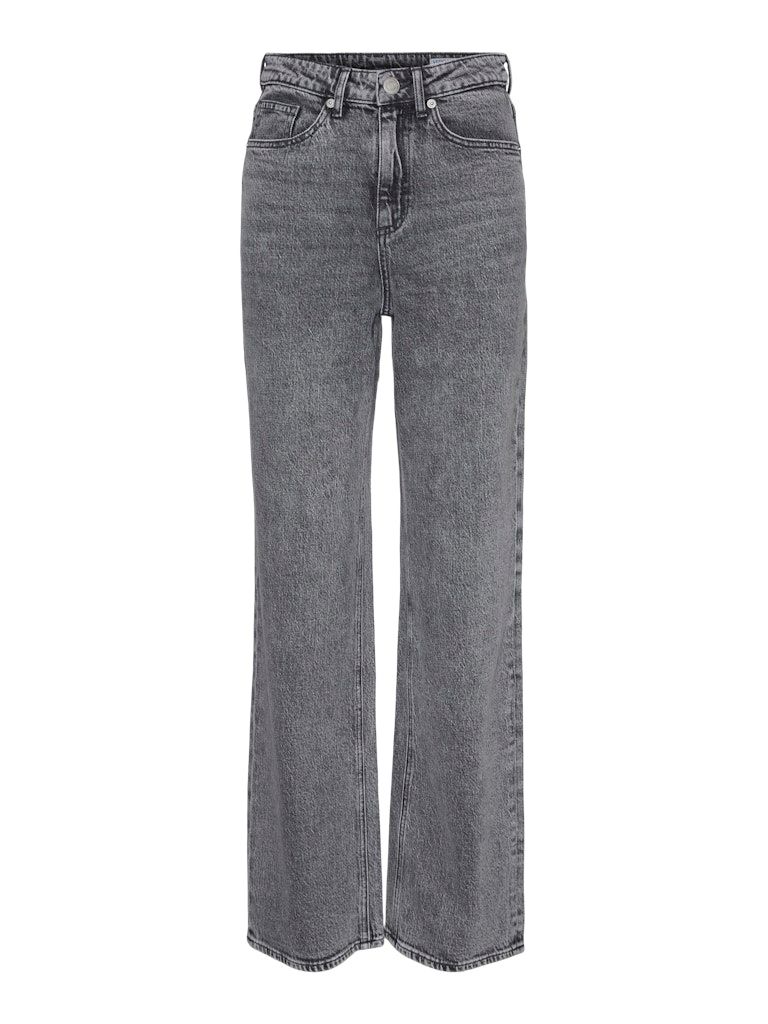 VMTESSA HR WIDE JEANS RA206 GA TLL L36 Medium Grey Denim
