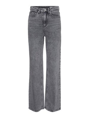 VMTESSA HR WIDE JEANS RA206 GA TLL L36 Medium Grey Denim