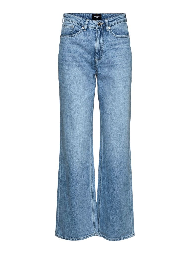 VMTESSA HR WIDE JEANS RA339 GA TLL NOOS L36 Light Blue Denim