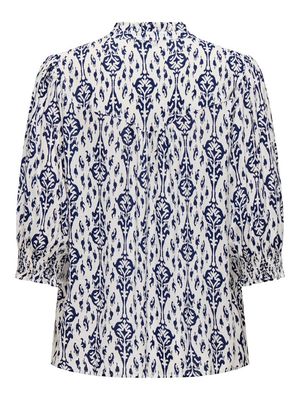 ONLRAYA 3/4 SHIRT WVN NOOS Night Sky-OCEAN GRAPHIC