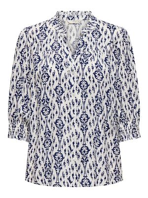 ONLRAYA 3/4 SHIRT WVN NOOS Night Sky-OCEAN GRAPHIC