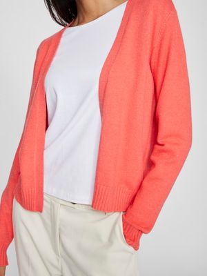 VIRIL SHORT L/S KNIT CARDIGAN-NOOS Dubarry/DARK MELANGE
