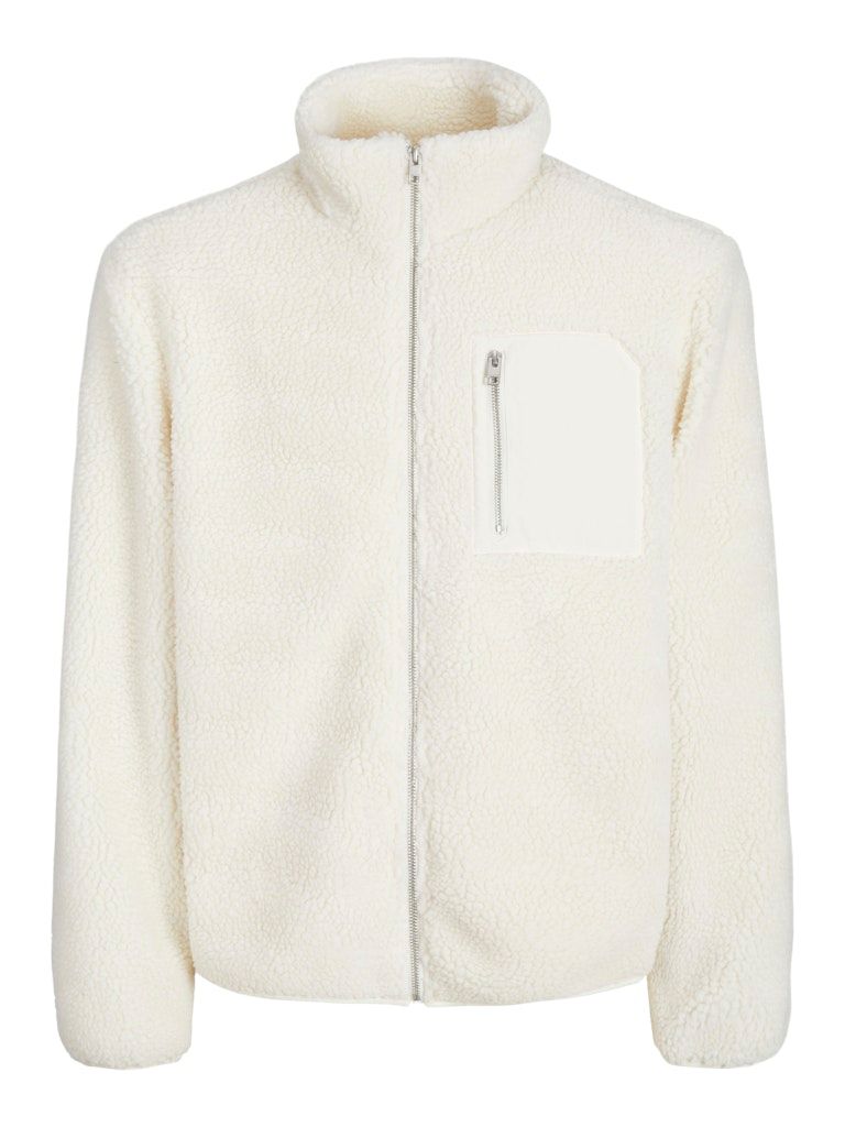 JJEBRADLEY TEDDY JACKET NOOS Cloud Dancer