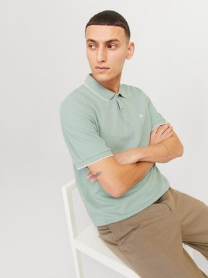 JJEAUSTIN POLO SS NOOS Iceberg Green/Play