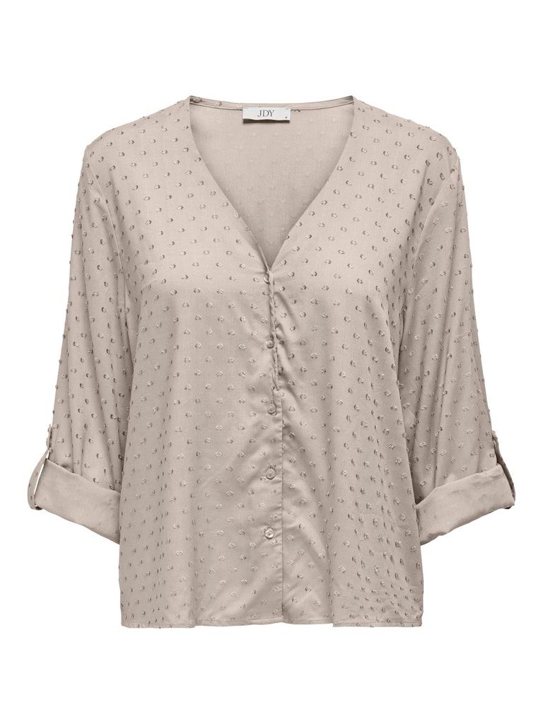 JDYDIANA LIFE 7/8 DOBBY SHIRT WVN NOOS Chateau Gray