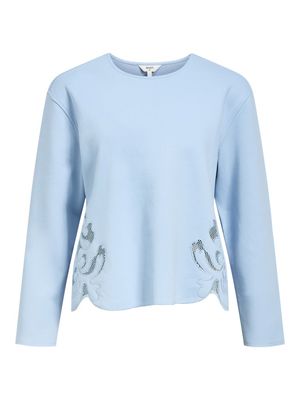 OBJPAOLA RE L/S SWEAT TOP 137 Kentucky Blue