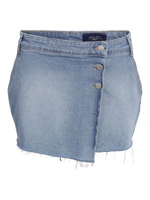 NMDORTHEA HW MINI SKIRT AZ412LB OOTB Light Blue Denim