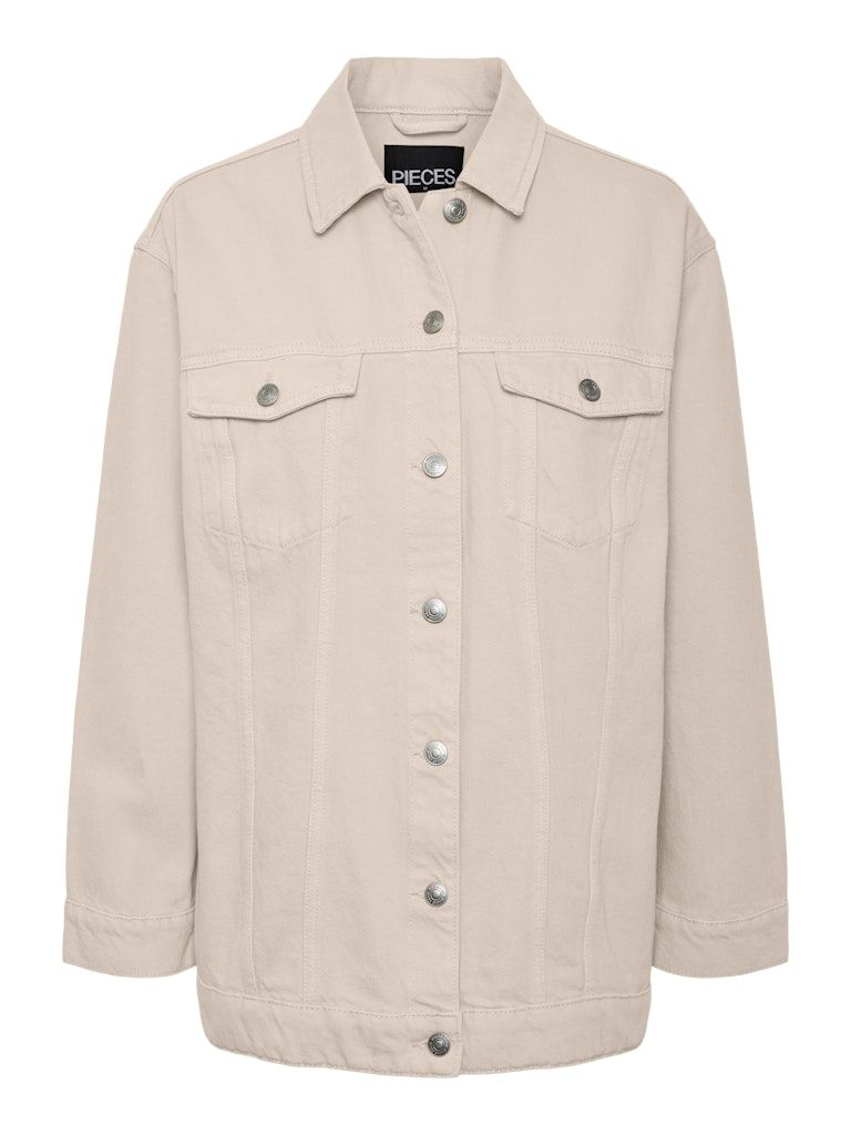 PCTIKA LS OVERSIZE DNM JACKET NOOS Whitecap Gray