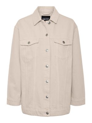 PCTIKA LS OVERSIZE DNM JACKET NOOS Whitecap Gray