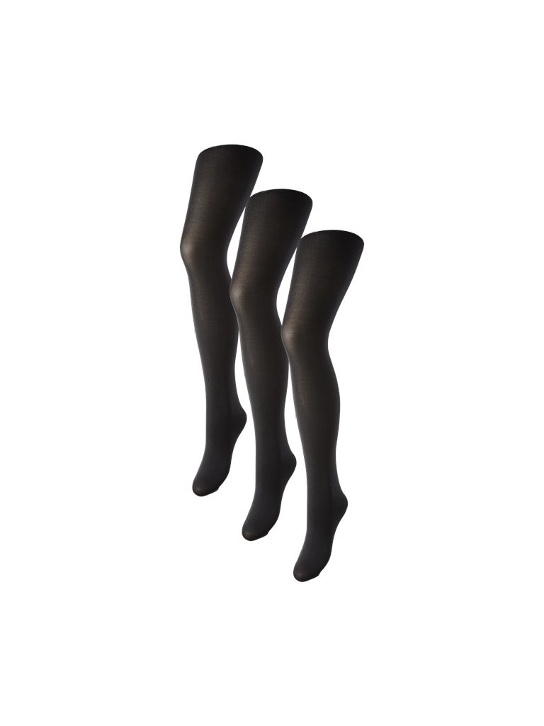 PCNEW NIKOLINE 40 DEN 3 PACK TIGHTS NOOS Black/3-pack