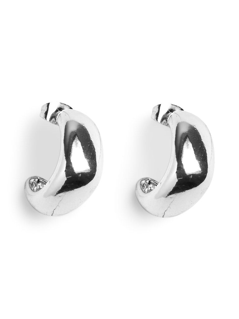 FPBELLA SMALL HOOP PLATED NOOS Silver Colour