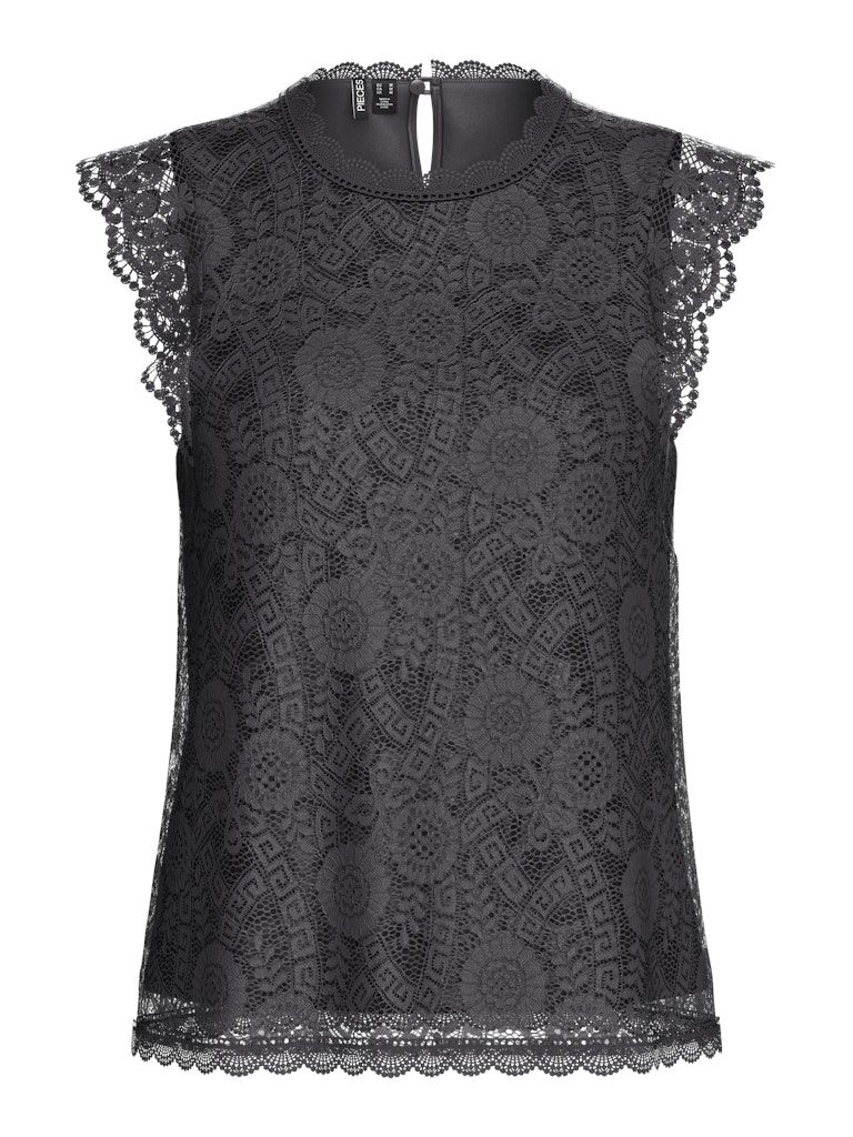 PCOLLINE SL LACE TOP WVN NOOS Magnet