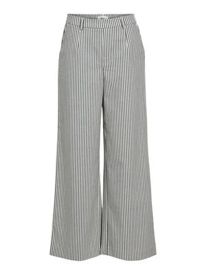 OBJLISA WIDE PANT AOP NOOS Cloud Dancer/Sky cap
