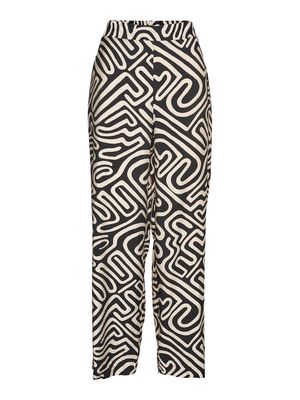 VMVIGDIS H/W PANTS WVN BTQ GA Black-Vigdis