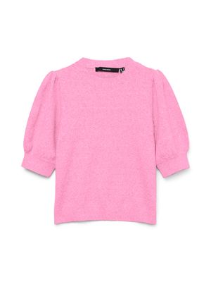 VMDOFFY 2/4 O-NECK PULLOVER GA NOOS Bonbon/MELANGE